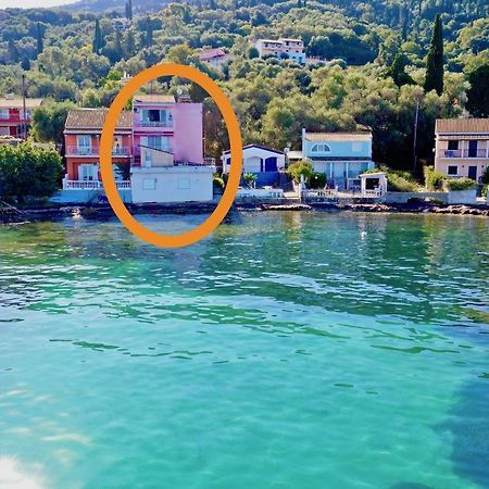 Seafront Villa Ourania Mesongi Exterior photo