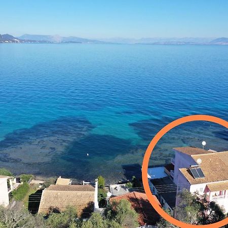 Seafront Villa Ourania Mesongi Exterior photo