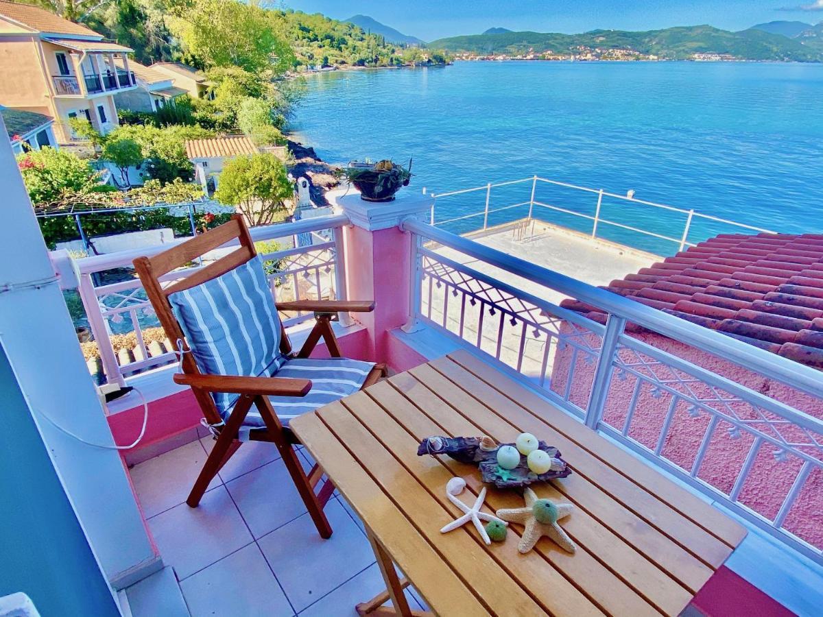 Seafront Villa Ourania Mesongi Exterior photo